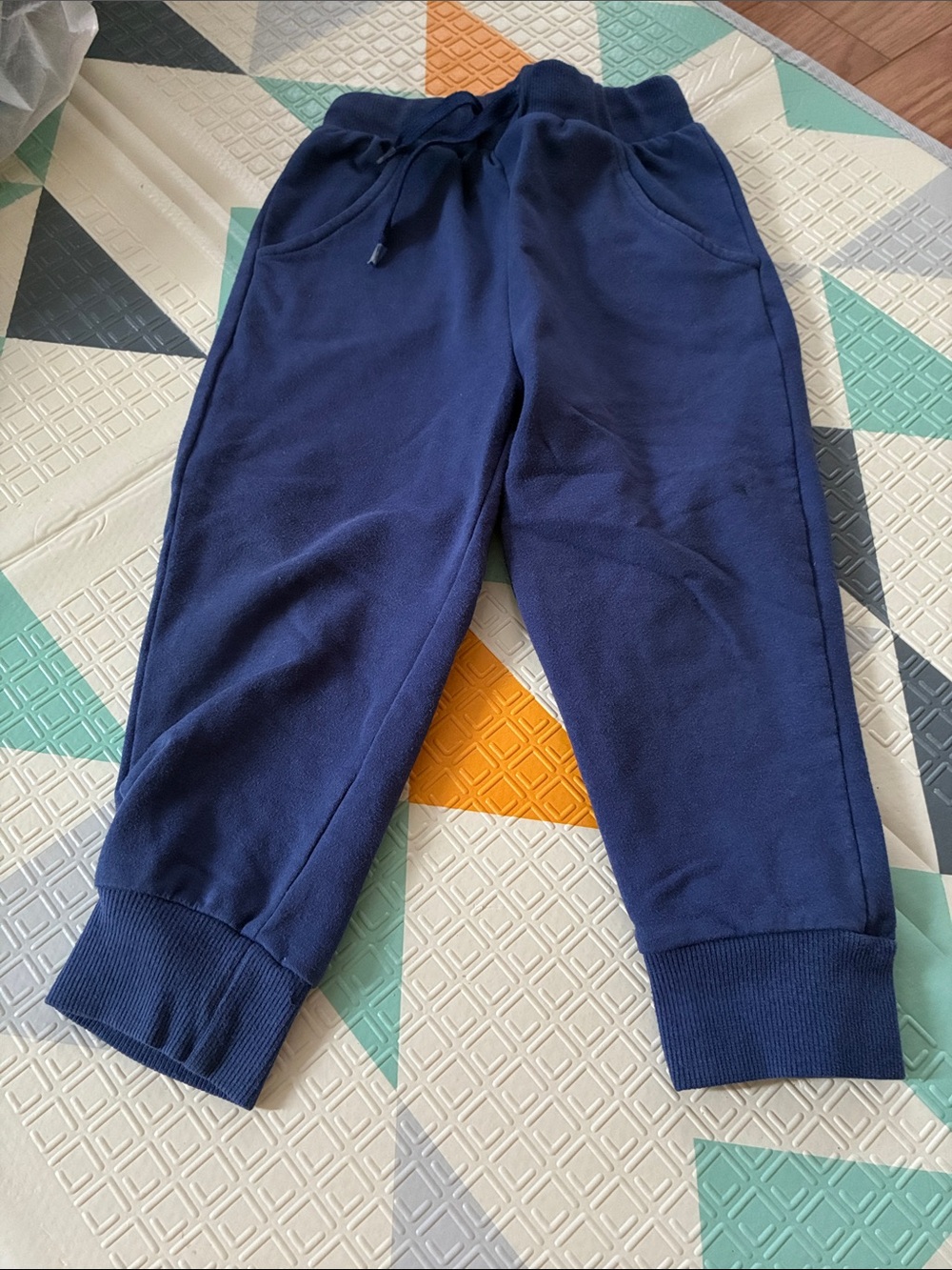 20/25$ 🧸 Kids Navy Blue Fleece Jogger Pants